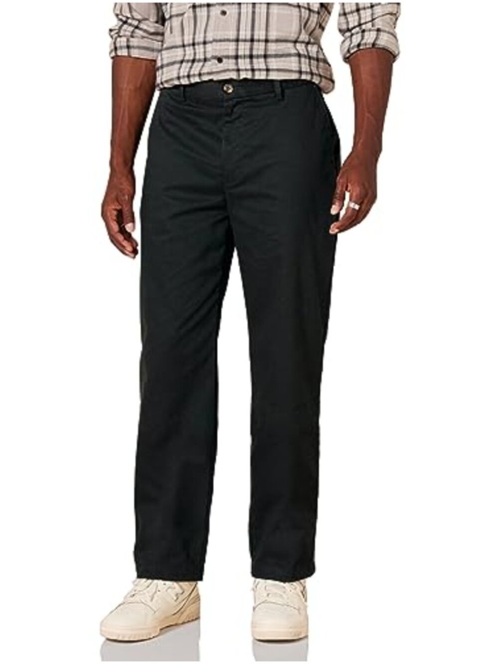 Men's Classic Fit Wrinkle-Resistant Flat Front Chino Pants